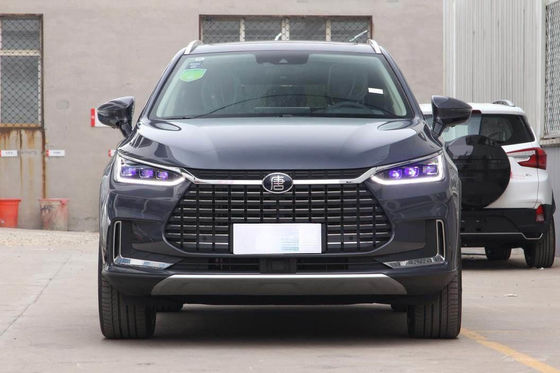 Двери среднего размера SUV 5 электрического автомобиля тяни 600-730KM Byd 7 мест