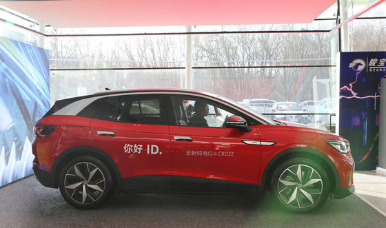 Двери электрического автомобиля 5 автомобилей 400-550KM VW EV ID.4 CROZZ чистые 5 мест