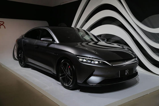 Стандарт чистые электрические 2022 официальный 610-715KM Byd Хана Ev 5 мест