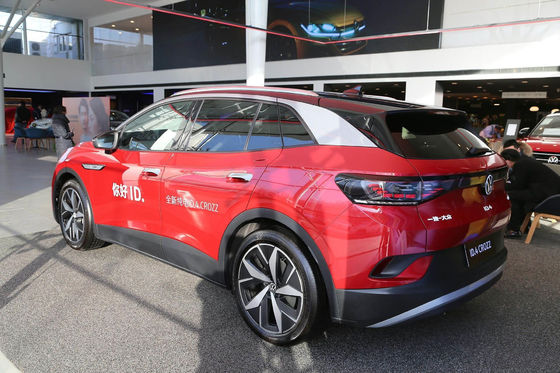Автомобиль 400-550KM чистое электрическое Suv седана VW ID.4 CROZZ электрический 5 дверей 5 мест