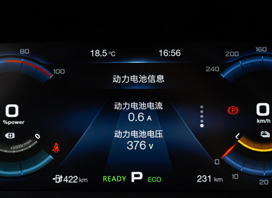 Автомобиль 510KM седана Guangqi Yilue EA6 электрический 4 двери 5 усаживает быструю обязанность 0.78H